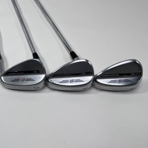 Titleist Vokey SM10 Tour Chrome Wedge Set 52* 8 | 56* 10 | 60* 10 SM10 Wedge RH