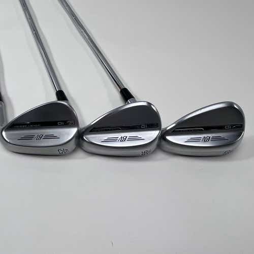 Titleist Vokey SM10 Tour Chrome Wedge Set 52* 8 | 56* 10 | 60* 10 SM10 Wedge RH