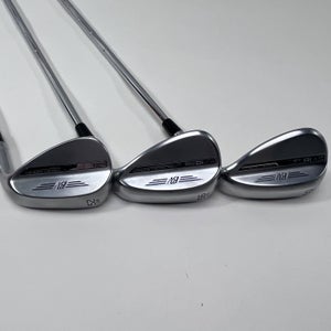 Titleist Vokey SM10 Tour Chrome Wedge Set 52* 8 | 56* 10 | 60* 10 SM10 Wedge RH