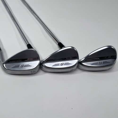 Titleist Vokey SM10 Tour Chrome Wedge Set 52* 8 | 56* 10 | 60* 10 SM10 Wedge RH