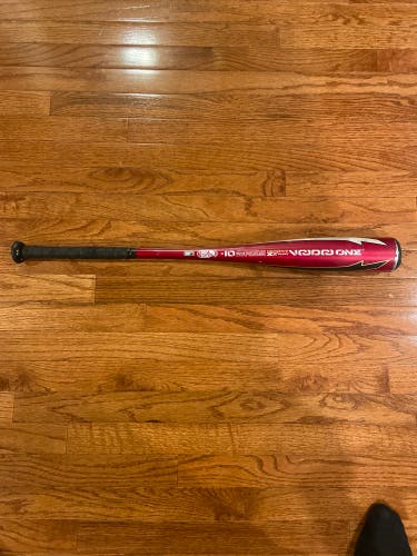 2019 DeMarini Voodoo One Alloy USSSA Certified Bat (-10) 20 oz 30" (Used)
