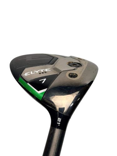 Callaway Elyte Triple Diamond 7 Wood 21 Denali Charcoal 70 X-Stiff 6.5 (Used)