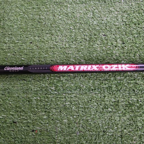 Matrix Ozik XCon 6 Cleveland Classic Wood Stiff Graphite Shaft 41.875" .350"