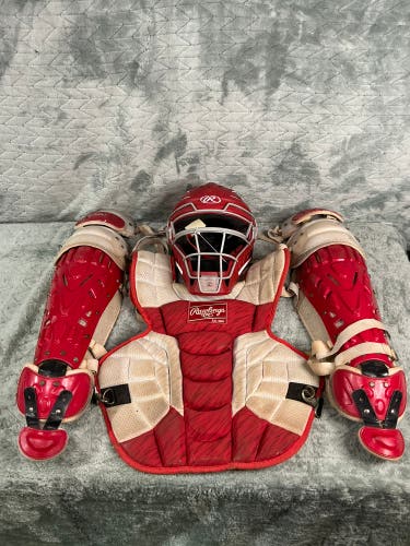 Adult Rawlings Mach Catcher's Set (Used)