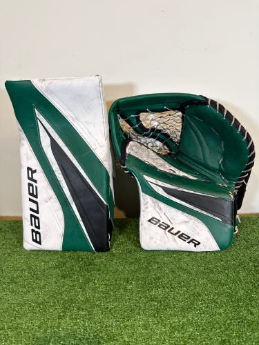Bauer Vapor X5 Pro Regular Goalie Glove Combo (Used)