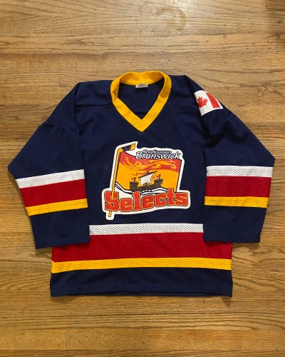 Vintage New Brunswick Selects hockey jersey