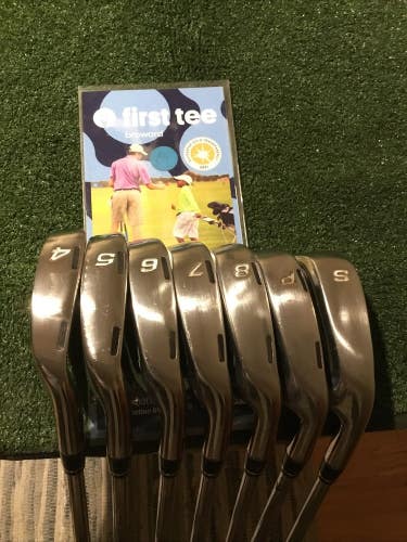 Nike CCi Irons Set (4-PW-SW, No 9i) Stiff S300 Dynalite Gold Steel Shafts