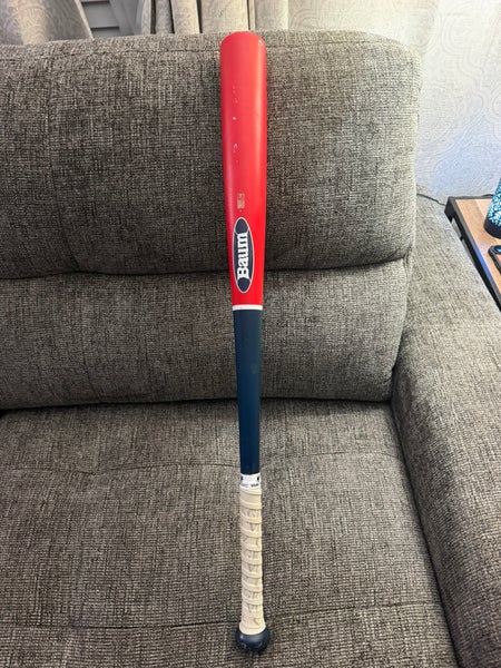 2025 Baum Gold Custom Wood Composite BBCOR Certified Bat (-3) 29.5 oz 32.5" (Used)