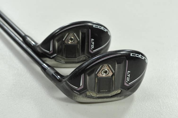 Cobra LTDx Womens 4 and 6 Hybrid Set RH KBS PGI 55g Ladies Flex Graphite #200243