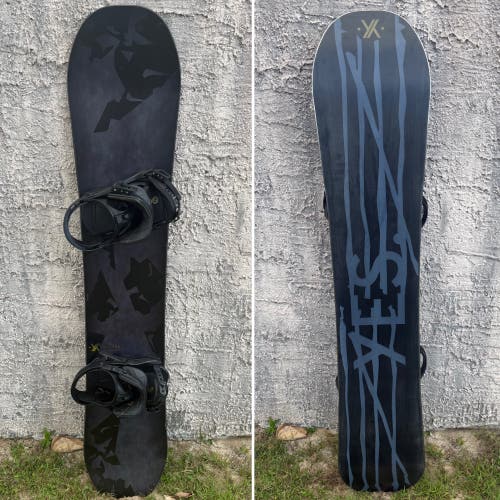 155cm Yes Decade Snowboard With Now Bindings