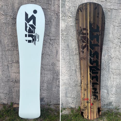 157cm Yes. Optimistic Snowboard (New)