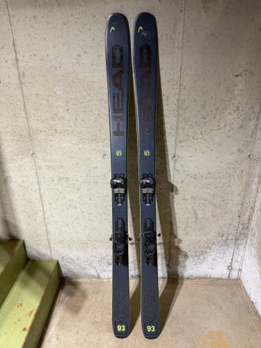 2023 HEAD Kore 191 cm All Mountain Skis With Bindings Max Din 14 (Used)