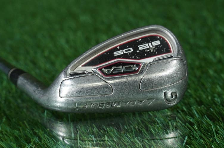 Adams Idea a12 OS Gap Wedge "G" Attack Approach Regular Flex Steel RH ~ LOOK!!