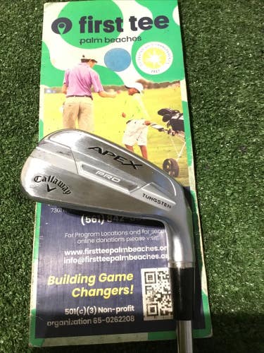 Callaway Apex Pro STD 7 Iron Stiff Elevate ETS 85 VSS Steel (Demo Club) 37 VGC