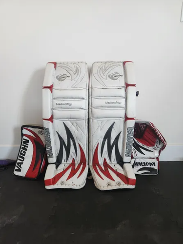 Beer League Starter Kit - Vaughn Set, True Skates, Neck guard and NEW Jock/cup