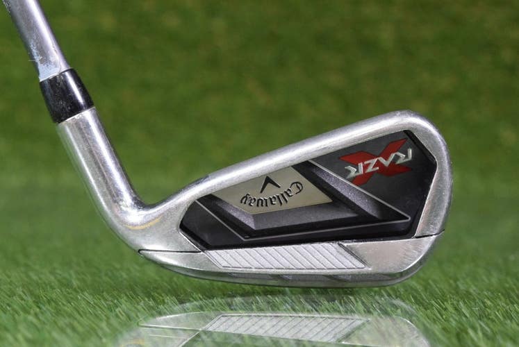 CALLAWAY GOLF RAZR X 6 IRON W/ CALLAWAY WOMENS LADIES FLEX SHAFT