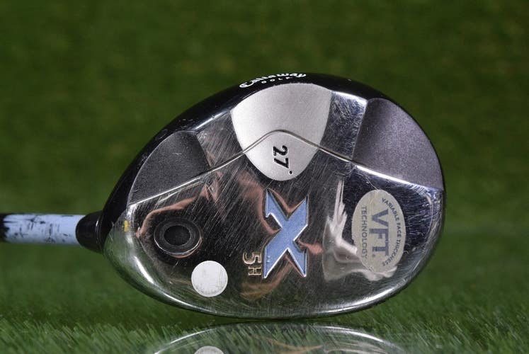 CALLAWAY GOLF X VFT 27 5 HYBRID W/ WOMENS LADIES FLEX GRAPHITE SHAFT
