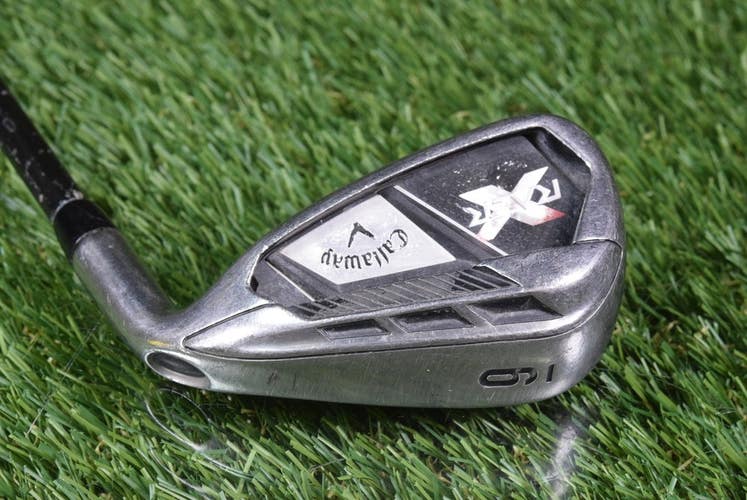 CALLAWAY GOLF RAZR X 9 IRON W/ CALLAWAY REGULAR FLEX GRAPHITE SHAFT