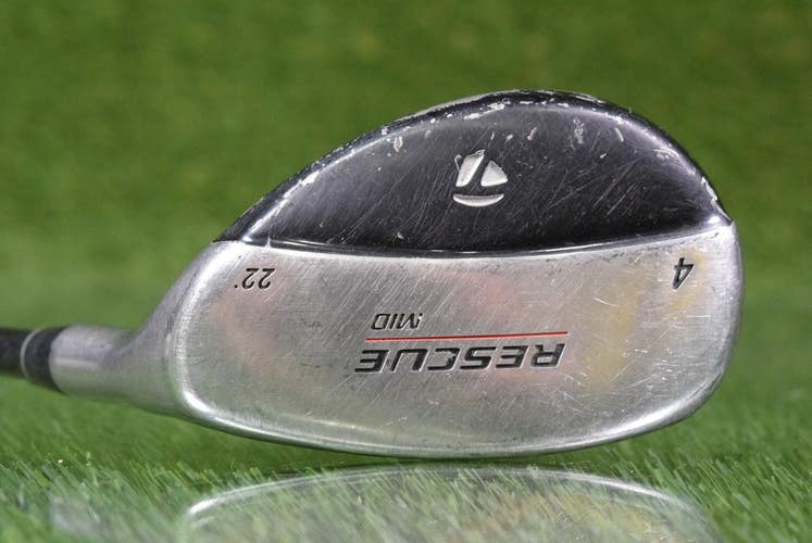 TAYLORMADE RESCUE MID 22 4 HYBRID W/ REGULAR FLEX GRAPHITE SHAFT