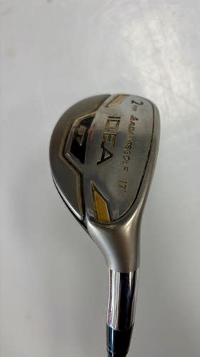 Used Adams Golf IDEA A7 17 DEGREE Mens Hybrid Club RH 2 Hybrid 11860-S000315557