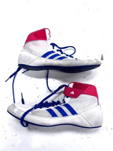 Used Adidas Wrestling Shoes White Senior 10 11860-S000315541