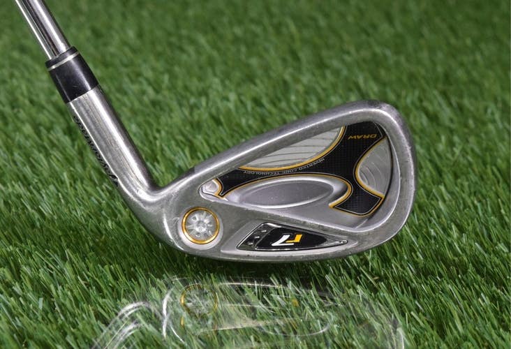 TAYLORMADE R7 DRAW 6 IRON W/ TAYLORMADE T STEP 90 STIFF FLEX GRAPHITE SHAFT