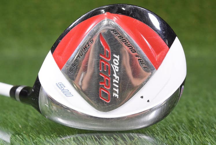 TOP FLITE AERO 5 WOOD W/ BLUE REGULAR FLEX GRAPHITE SHAFT