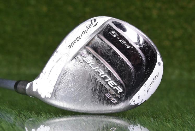 TAYLORMADE BURNER SUPERFAST 2.0 24 5 HYBRID W/ REAX LADIES FLEX SHAFT