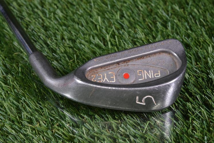 PING EYE 2 RED DOT 5 IRON W/ PING ZZ-LITE STIFF FLEX SHAFT