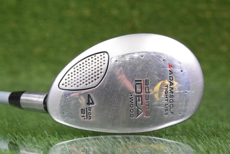ADAMS GOLF TIGHT LIES IDEA I WOOD 21 4 HYBRID W/ ADAMS IDEA GRAPHITE SHAFT
