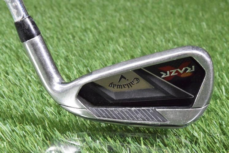 CALLAWAY RAZR 6 IRON W/ CALLAWAY RAZR UNIFLEX STEEL SHAFT