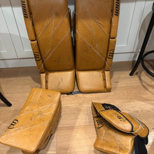 33+ 1.5. 
2025 Warrior Ritual G7 Pro Goalie Full Set