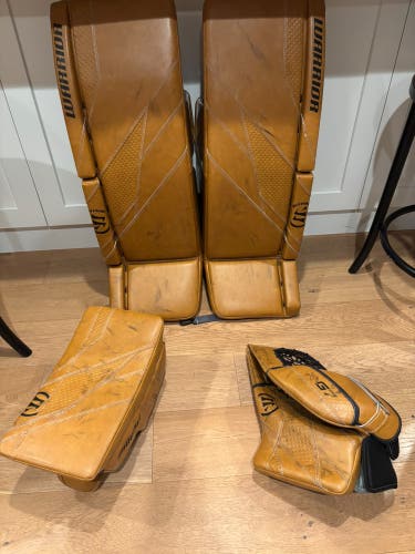 33+ 1.5.
2025 Warrior Ritual G7 Pro Goalie Full Set