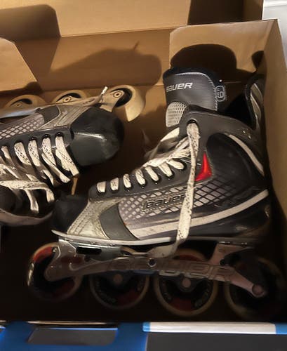Bauer RX Inline Skates Regular Width Size 6 (Used)