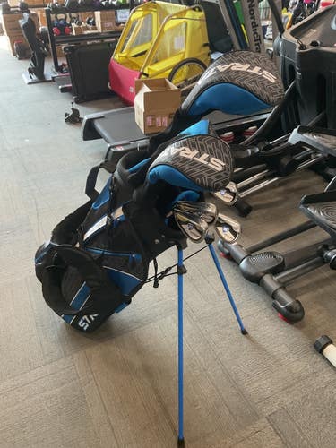 Used Strata 11 PC SET MLH NO PUTTER Mens Package Set LH Royal Blue 11 Piece 11614-S000244000