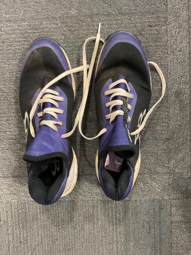 Used BoomBah BASEBALL CLEATS BB/SB Cleats Purple Senior 10 11614-S000243989