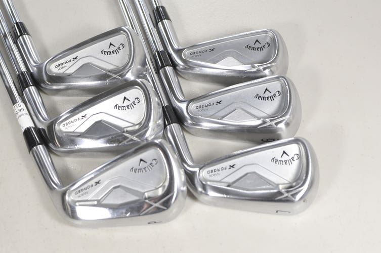 Callaway X Forged Max 25 5-PW Iron Set Stiff Flex DG MID S300 100g Steel #226775