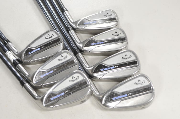 Callaway Paradym Ai Smoke 6-PW,AW,GW Iron Set Regular Flex 80g Graphite  #227091