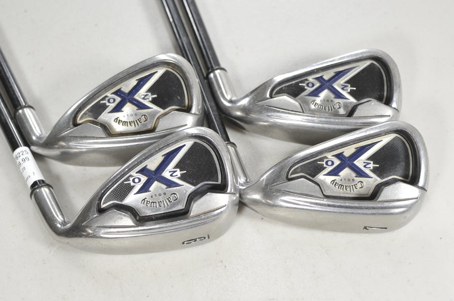 Callaway X-20 6-9 Iron Set Senior Light Flex 75g Right Graphite #226225