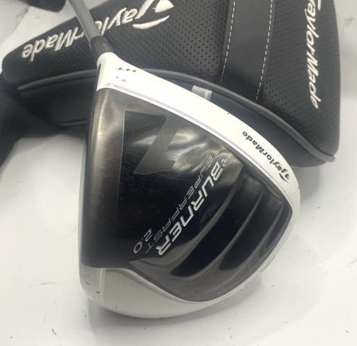 Women's TaylorMade Burner Superfast HT 2.0 Driver Graphite REAX 4.8 Ladies w/HC