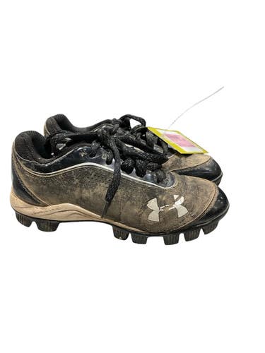 Used Under Armour BB/SB Cleats Black Junior 01.5 11847-S000038809