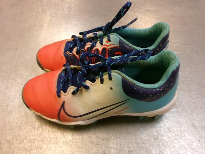 Used Nike DIAMOND FAST FLEX BB/SB Cleats Carolina Blue Junior 03.5 11339-S000206800