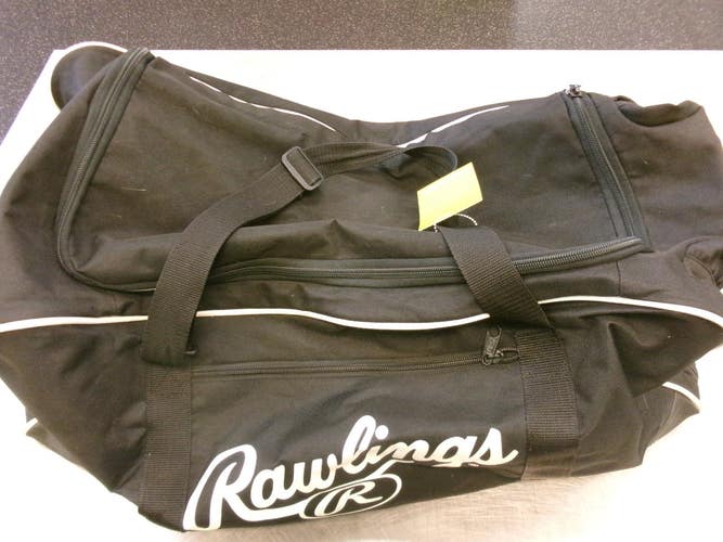 Used Rawlings DUFFLE BB/SB Team Carry Bag Black 11339-S000206791