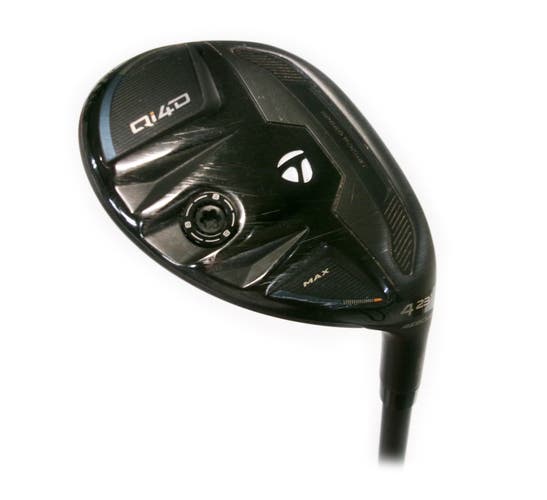 TaylorMade Qi4D Max 23* Hybrid/Rescue Graphite Reax White 50 Regular Flex