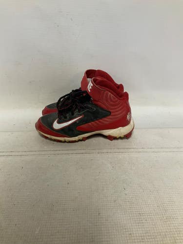 Used Nike RED AND BLACK BB/SB Cleats Red Youth 12.0 11823-S000041784