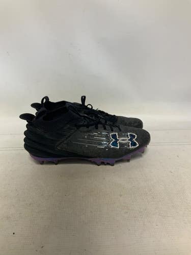 Used Under Armour Adult FB Cleats Black Senior 8.5 11823-S000041780