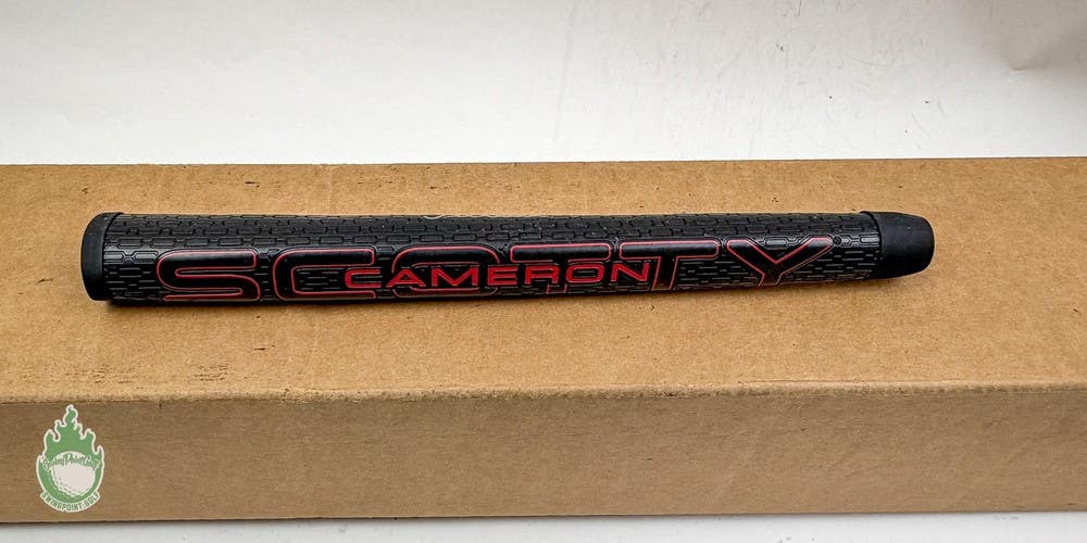 Used Scotty Cameron Studio Design Putter Grip Black/Red