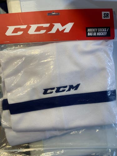 CCM SX8000 Hockey Socks Toronto Maple Leafs
