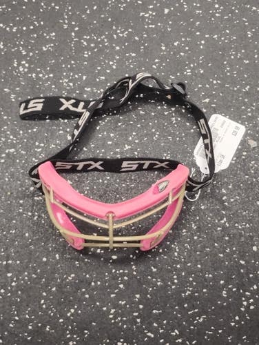 Used STX 4 SIGHT PLUS Lacrosse Facial Protect Pink Senior 11849-S000044163