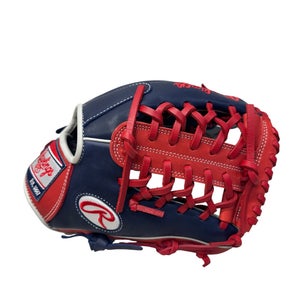 Used Rawlings GGE115MTNPT BB/SB Glove RH Throw Navy Blue And Red 11 1/2" 11835-S000212413